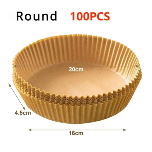 50/100pcs Air Fryer Baking Paper Non-Stick Airfryer Baking Papers